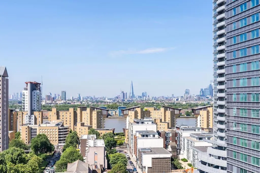 Flat In Canary Wharf With Amazing Views & Balcony London 0*,